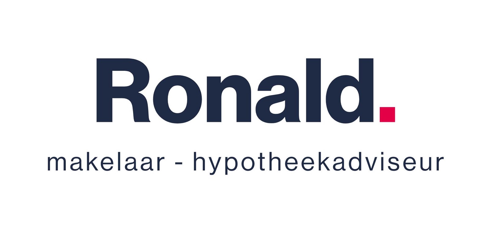 Logo van Ronald. makelaar - hypotheekadviseur